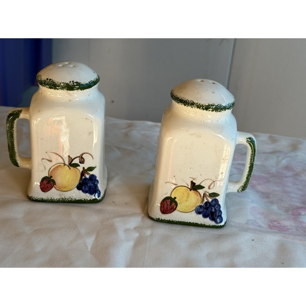 Calif Salt And Pepper Set Vintage